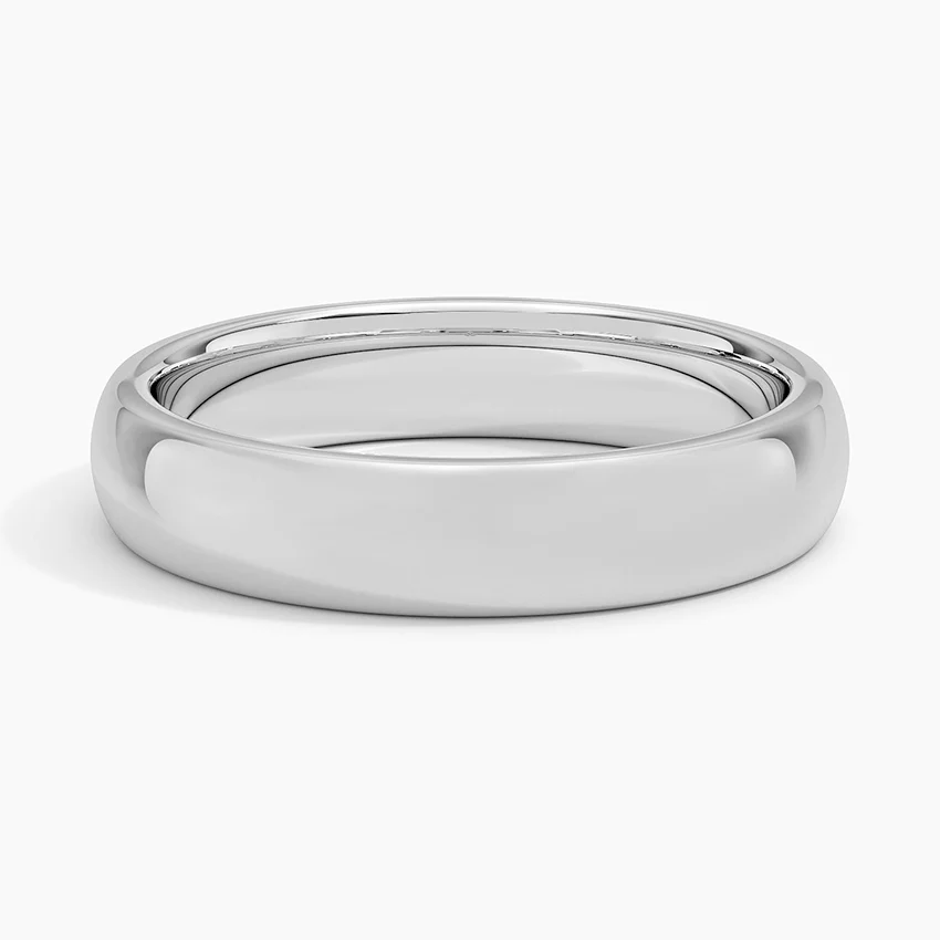 Fairmined Comfort Fit 4mm Ring