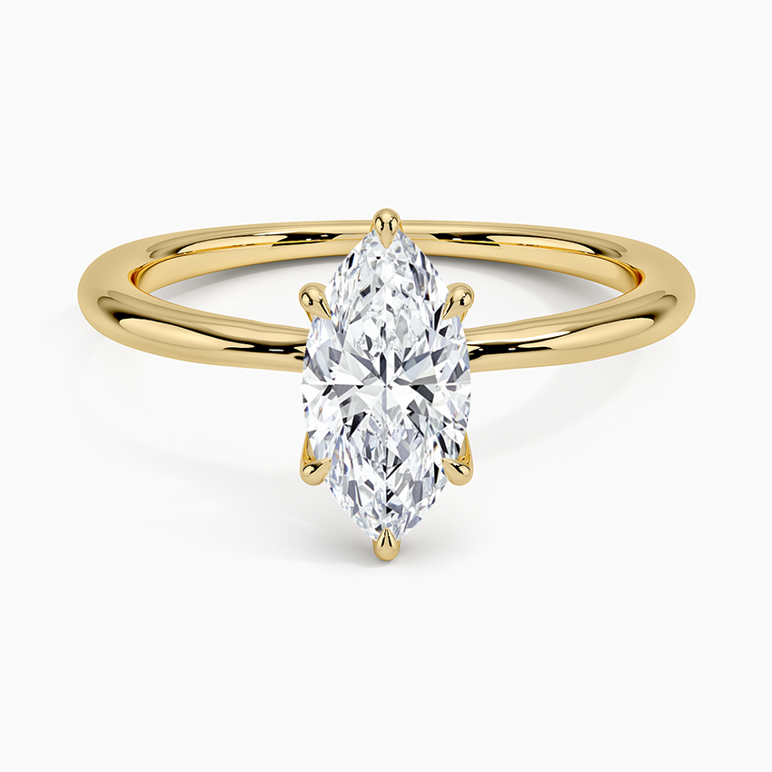 Freesia Six-Prong Solitaire Ring