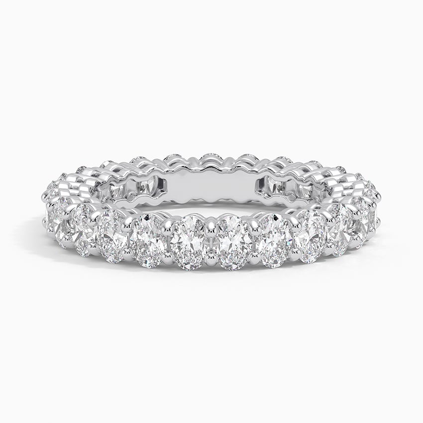 Oval Eternity Diamond Ring