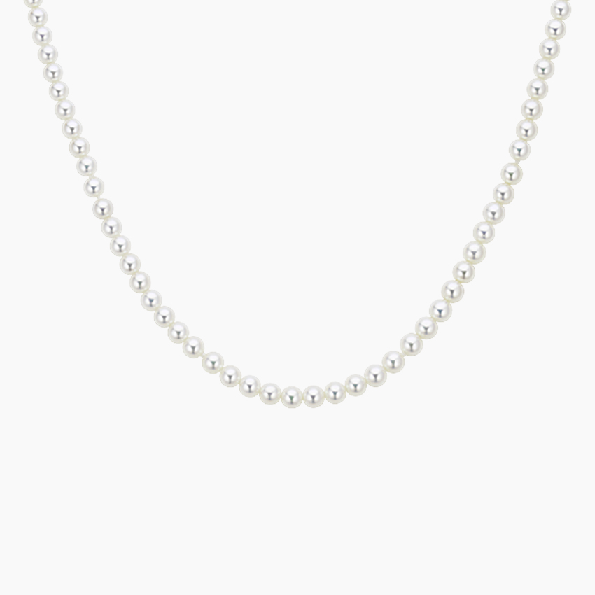 Premium Akoya Cultured Pearl 14 In. Necklace