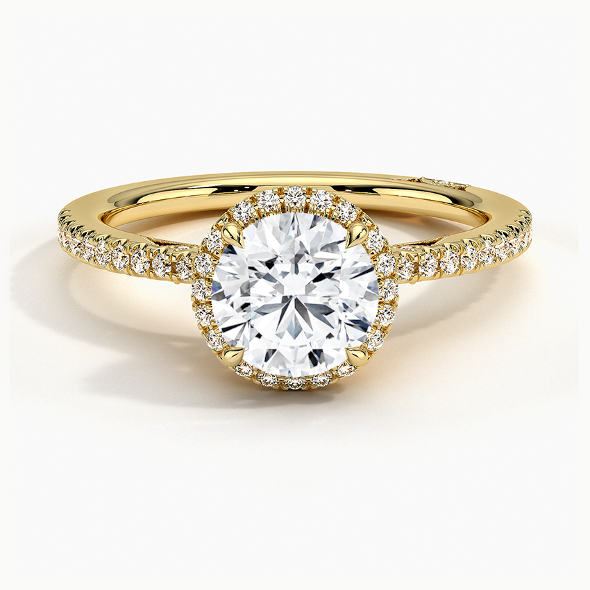 Simply Tacori Cathedral Drape Diamond Ring