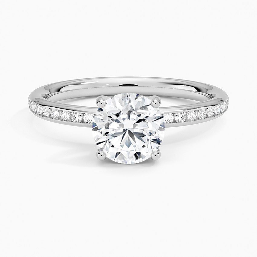 Tabitha Channel Set Diamond Ring