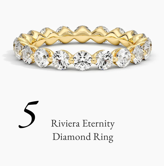 Riviera Eternity Diamond Ring
