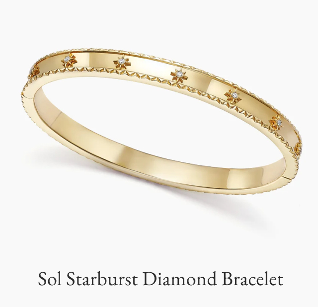 Sol Starburst Diamond Bracelet 