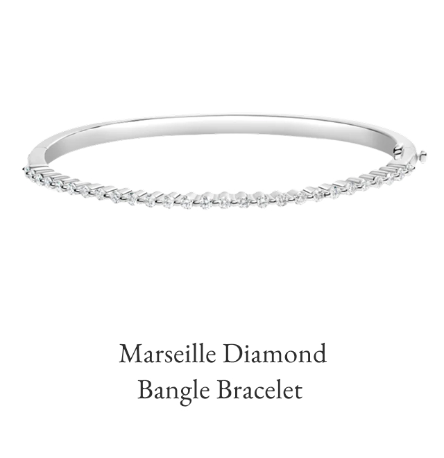 Marseille Diamond Bangle Bracelet