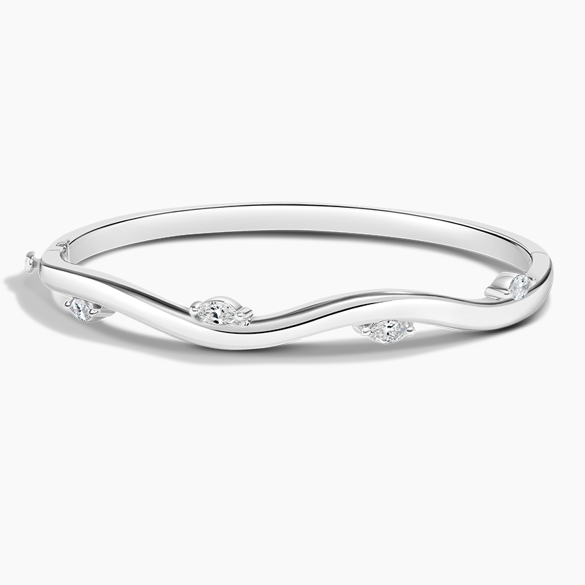 Willow Diamond Bangle Bracelet