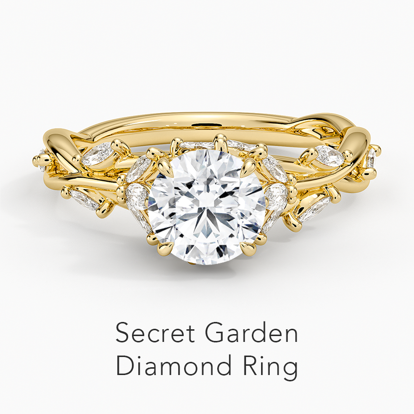 Secret Garden Diamond Ring 