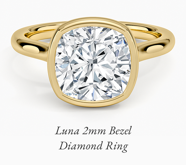 Luna 2mm Bezel Ring