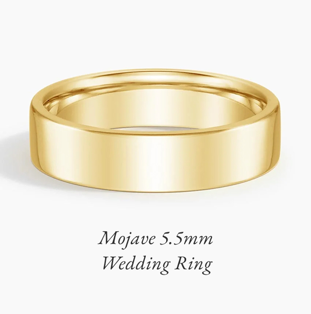 Mojave 5.5mm Wedding Ring