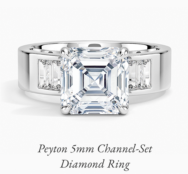 Peyton 5mm Channel-Set Diamond Ring