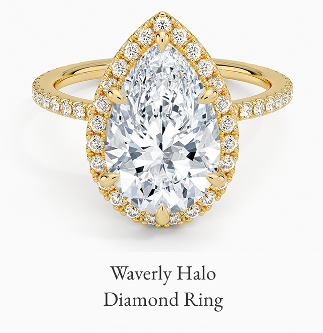 Waverly Halo Diamond Ring 