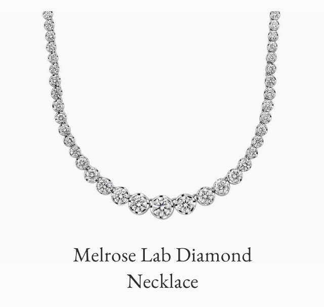 Melrose Lab Diamond Necklace
