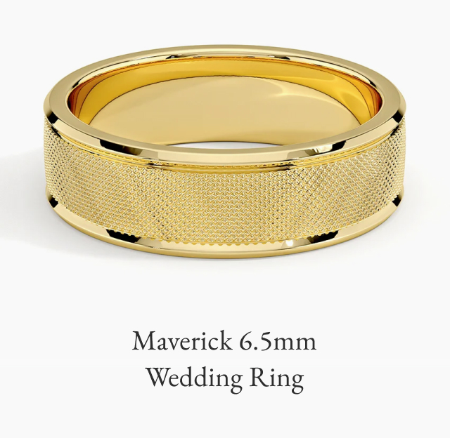 Maverick 6.5mm Wedding Ring