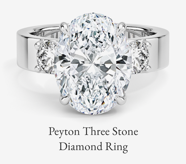 Peyton Three Stone Diamond Ring