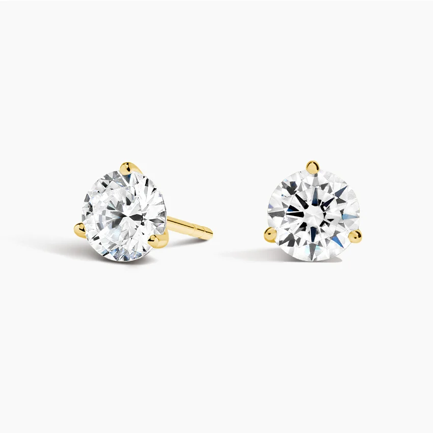 Perfect Martini Diamond Stud Earrings