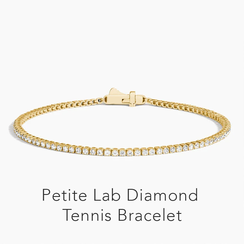 6.5 in. Petite Lab Diamond Tennis Bracelet 