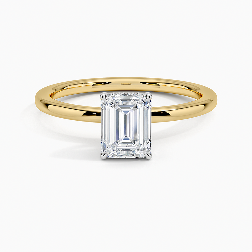 Adorned Mixed Metal Diamond Ring