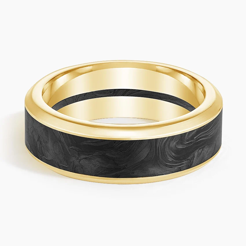 Blaze Black 7mm Ring