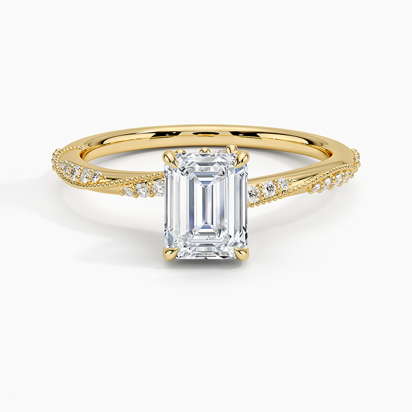 Camellia Hidden Accent Diamond Ring