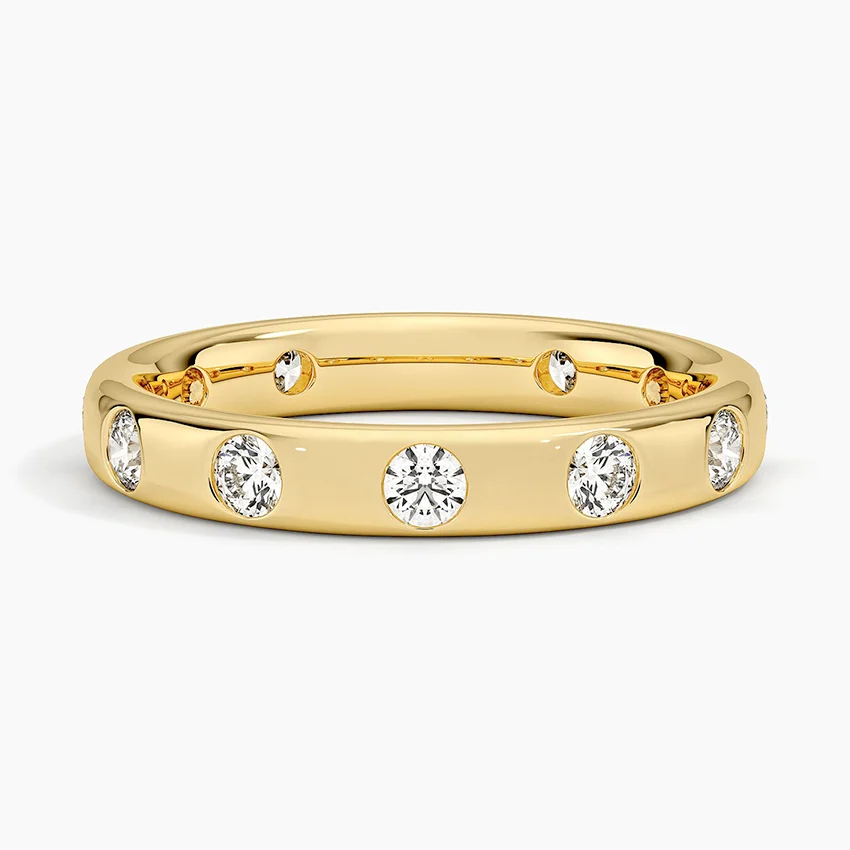 Cara Flush Set Eternity Lab Diamond Ring