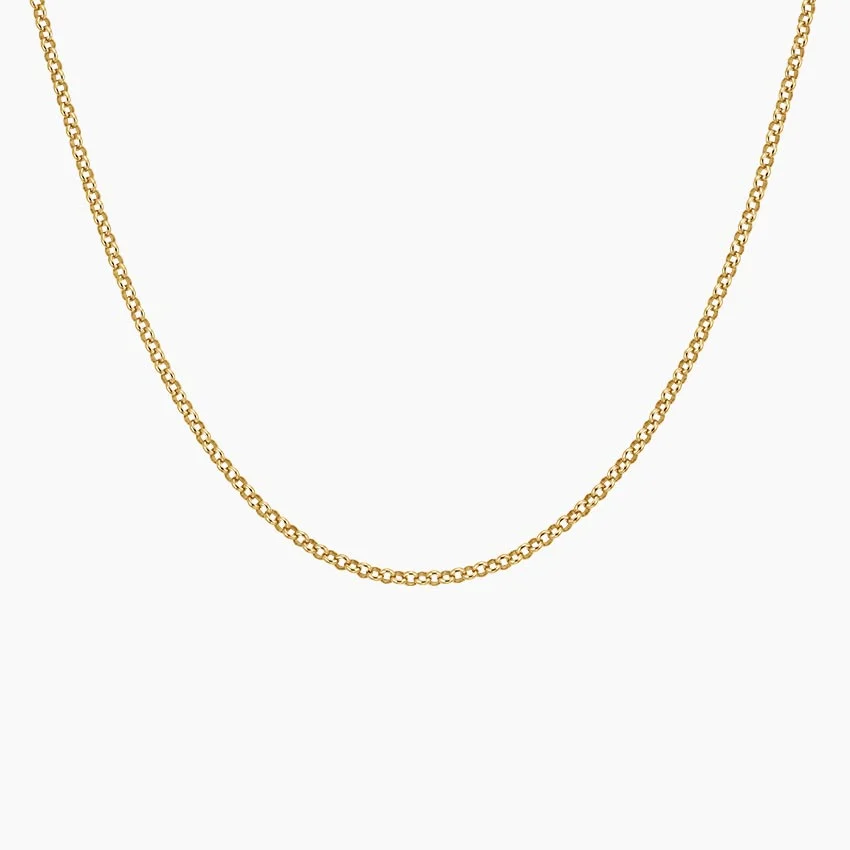 Charlie 18 in. Rolo Chain Necklace