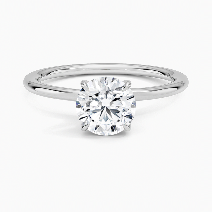 Entwined Solitaire Ring