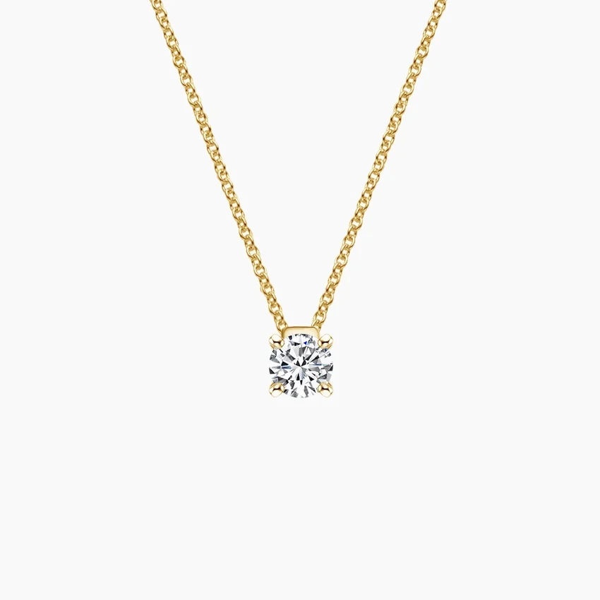 Floating Solitaire Pendant