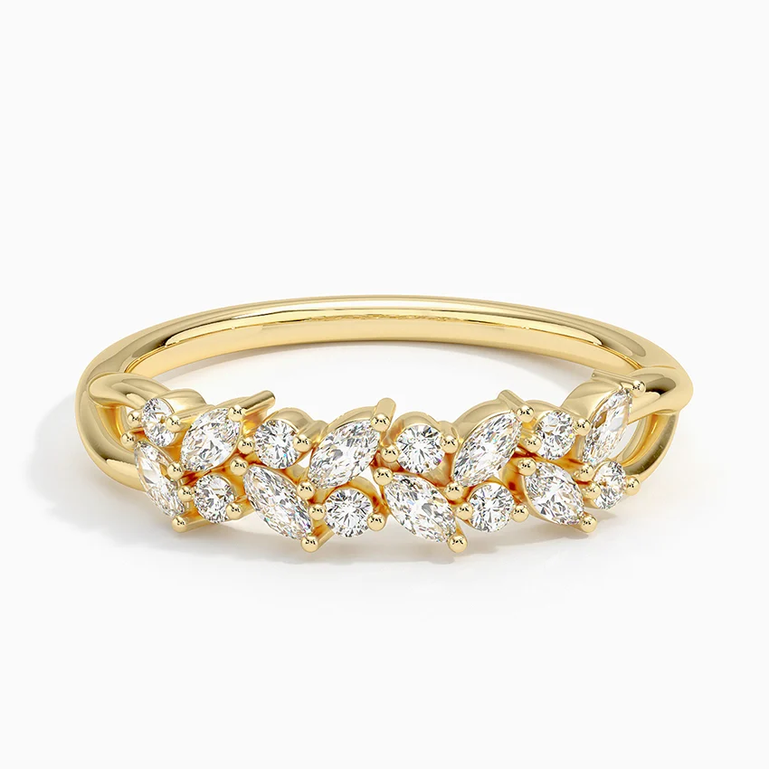 Jardiniere Lab Diamond Ring