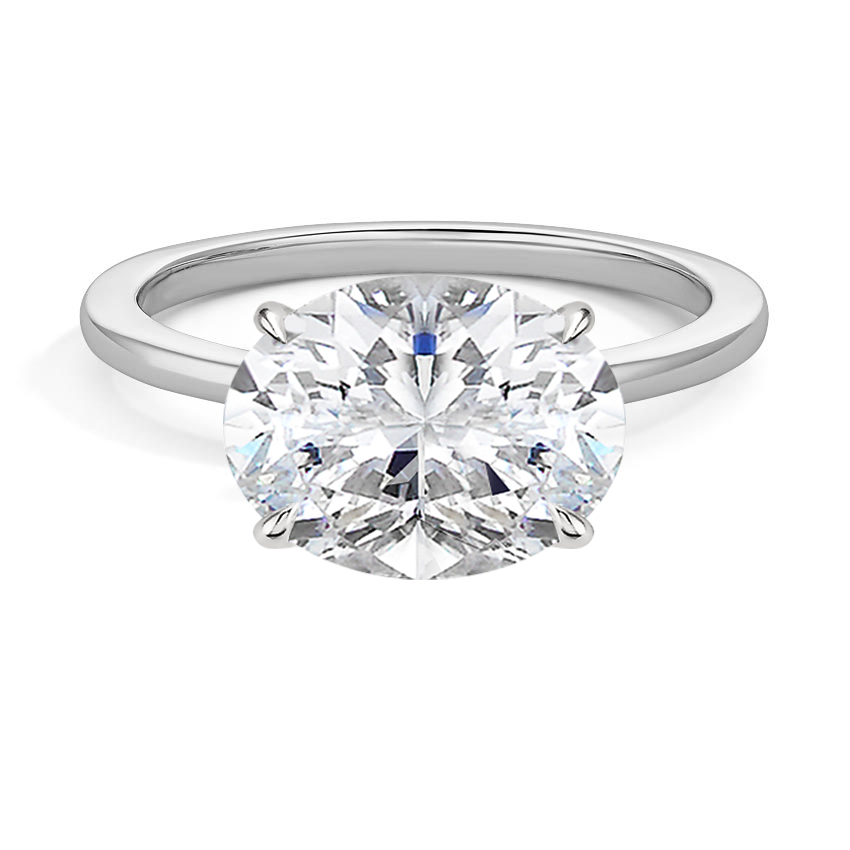 Morgan East-West Solitaire Ring