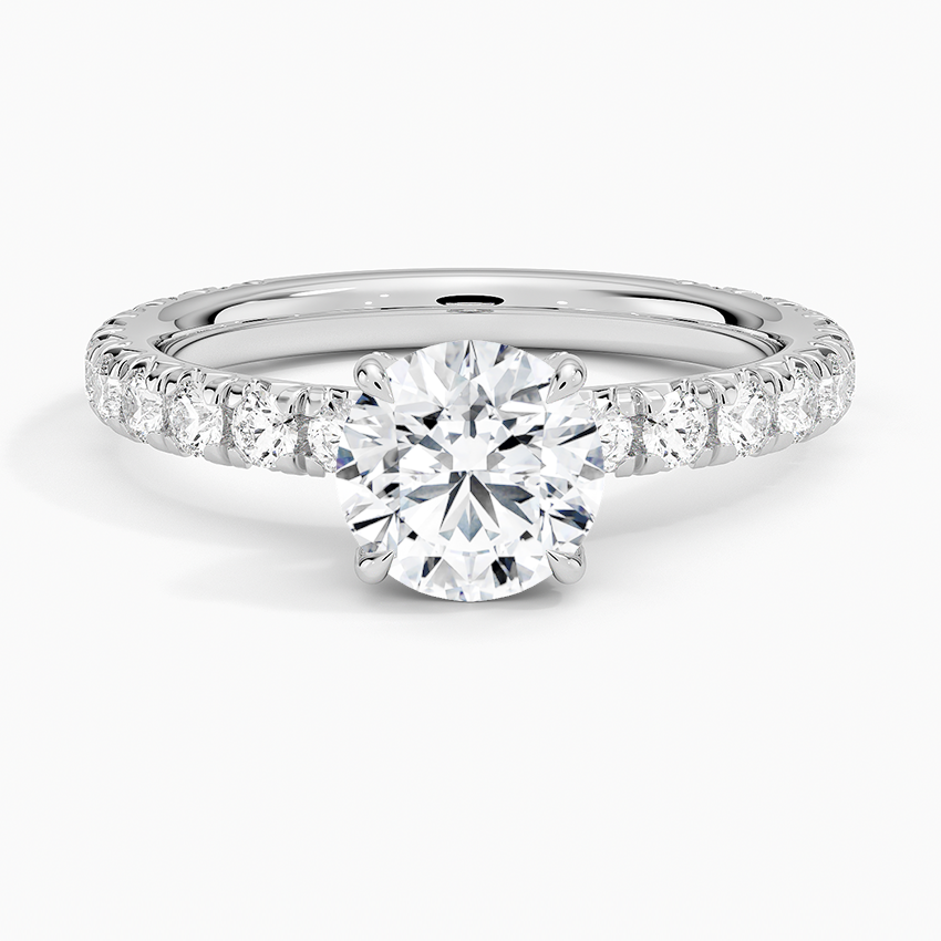 Olympia Three-Quarter Coverage Diamond Ring