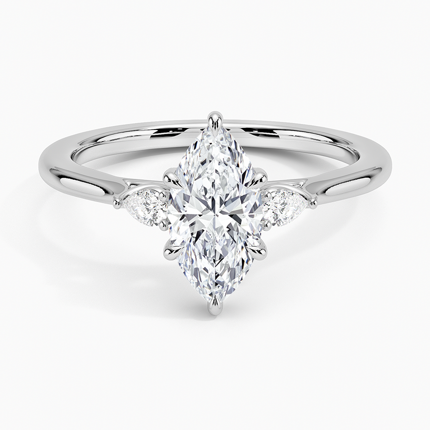 Perfect Fit Aria Three Stone Diamond Ring