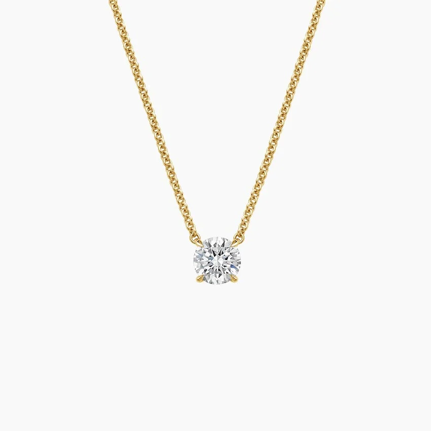 Perfect Solitaire Diamond Pendant