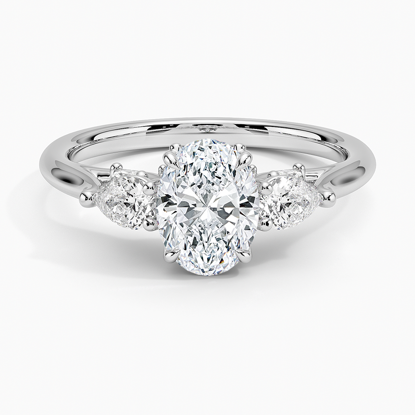 Secret Garden Gallery Three Stone Diamond Ring