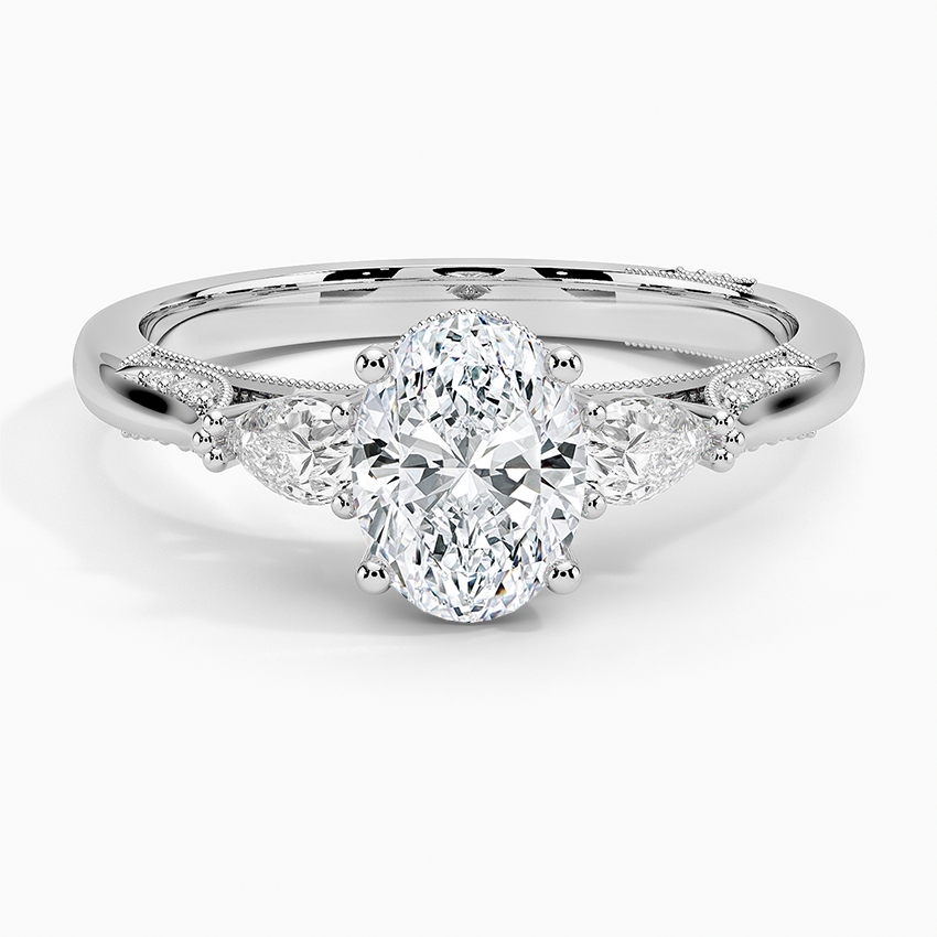 Simply Tacori Three Stone Diamond Ring