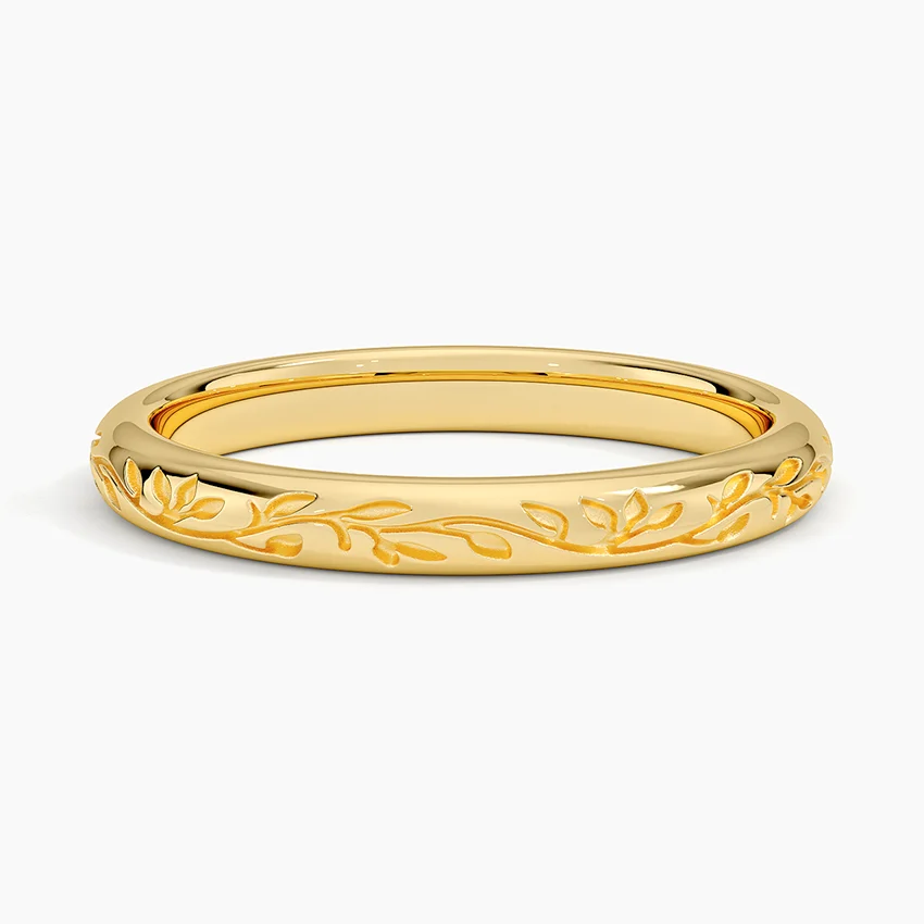 Verdure Engraved Ring