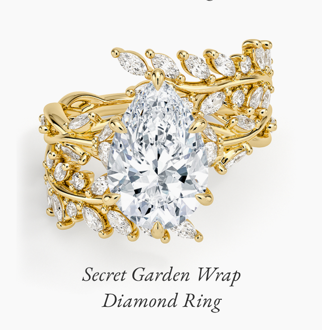 Secret Garden Wrap Diamond Ring