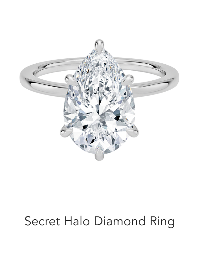 Secret Halo 1.5mm Diamond Ring