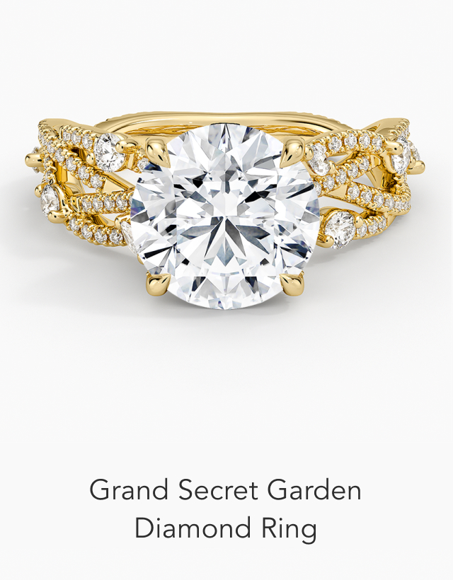 Grand Secret Garden Diamond Ring