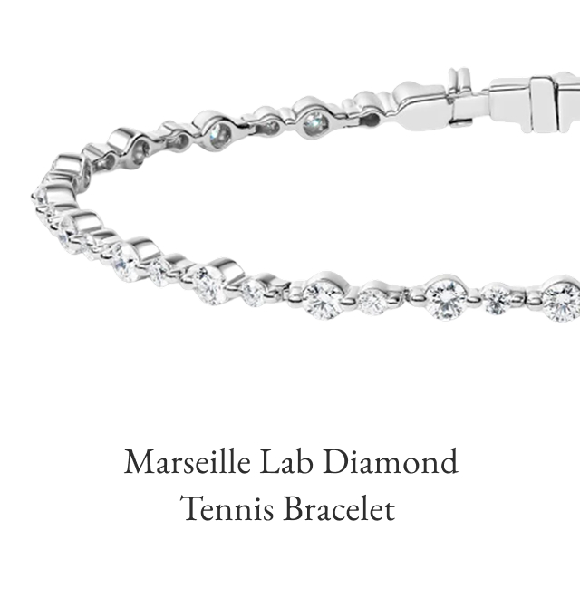 Marseille Lab Diamond Tennis Bracelet 
