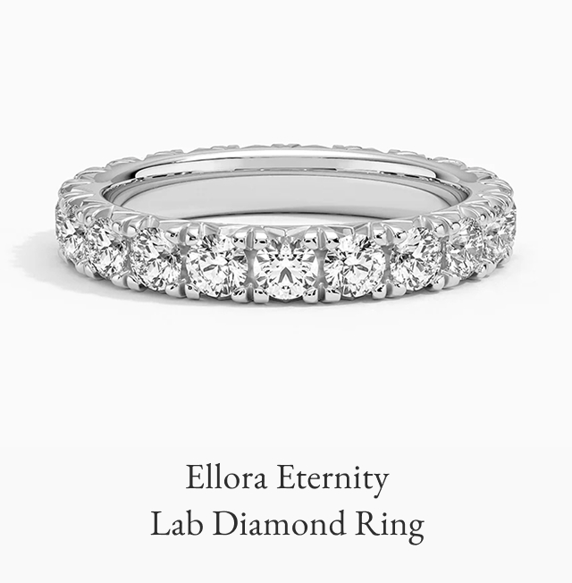 Ellora Eternity Lab Diamond Ring