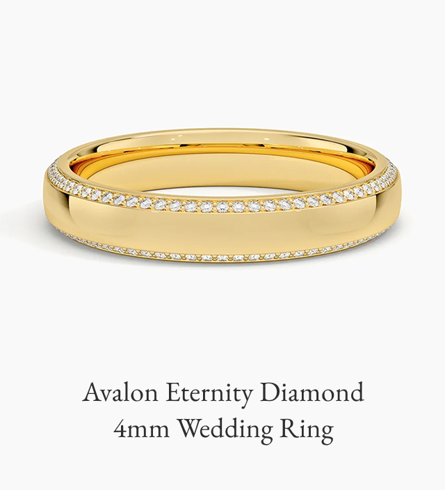 Avalon Eternity Diamond 4mm Wedding Ring