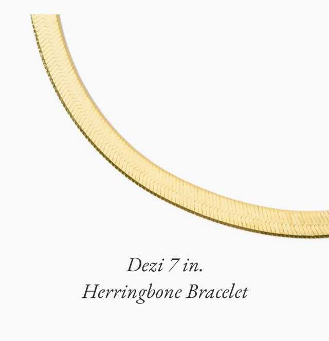 Dezi 7 in. Herringbone Bracelet
