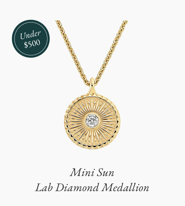 Mini Sun Lab Diamond Medallion