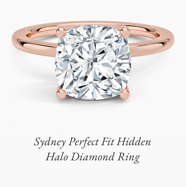 Sydney Perfect Fit Hidden Halo Diamond Ring