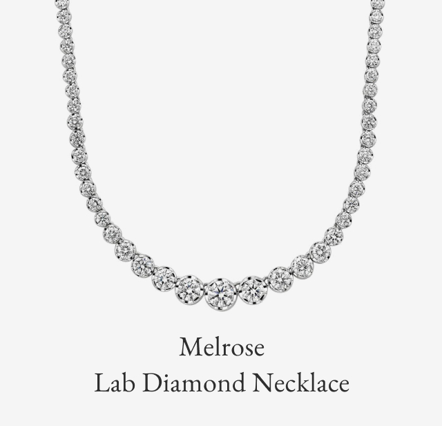 Melrose Lab Diamond Necklace