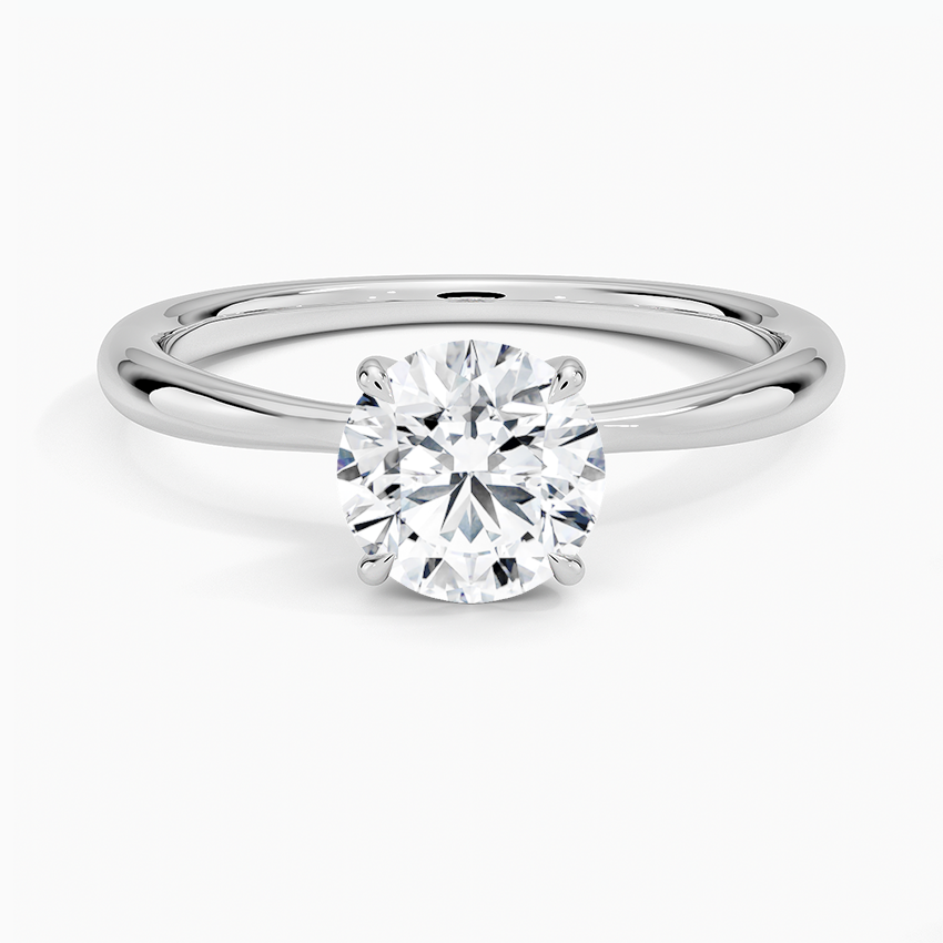 Freesia 2mm Solitaire Ring