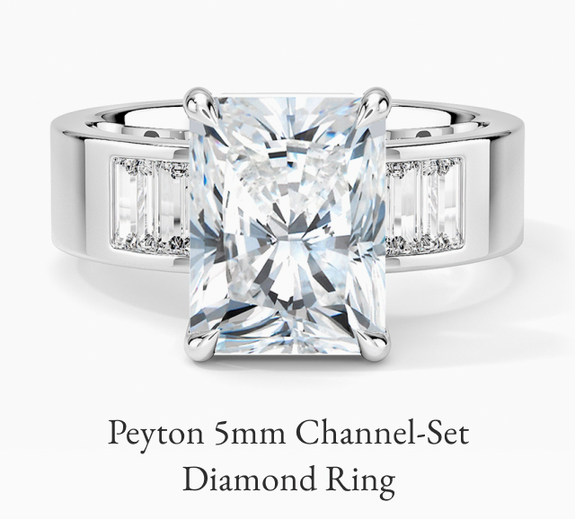 Peyton 5mm Channel-Set Diamond Ring