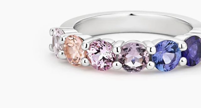 Luxe Lilac Ombre Ring