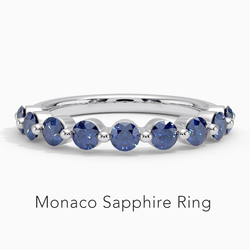Monaco Sapphire Ring 