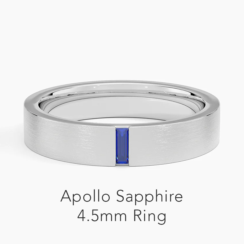 Apollo Sapphire 4.5mm Ring